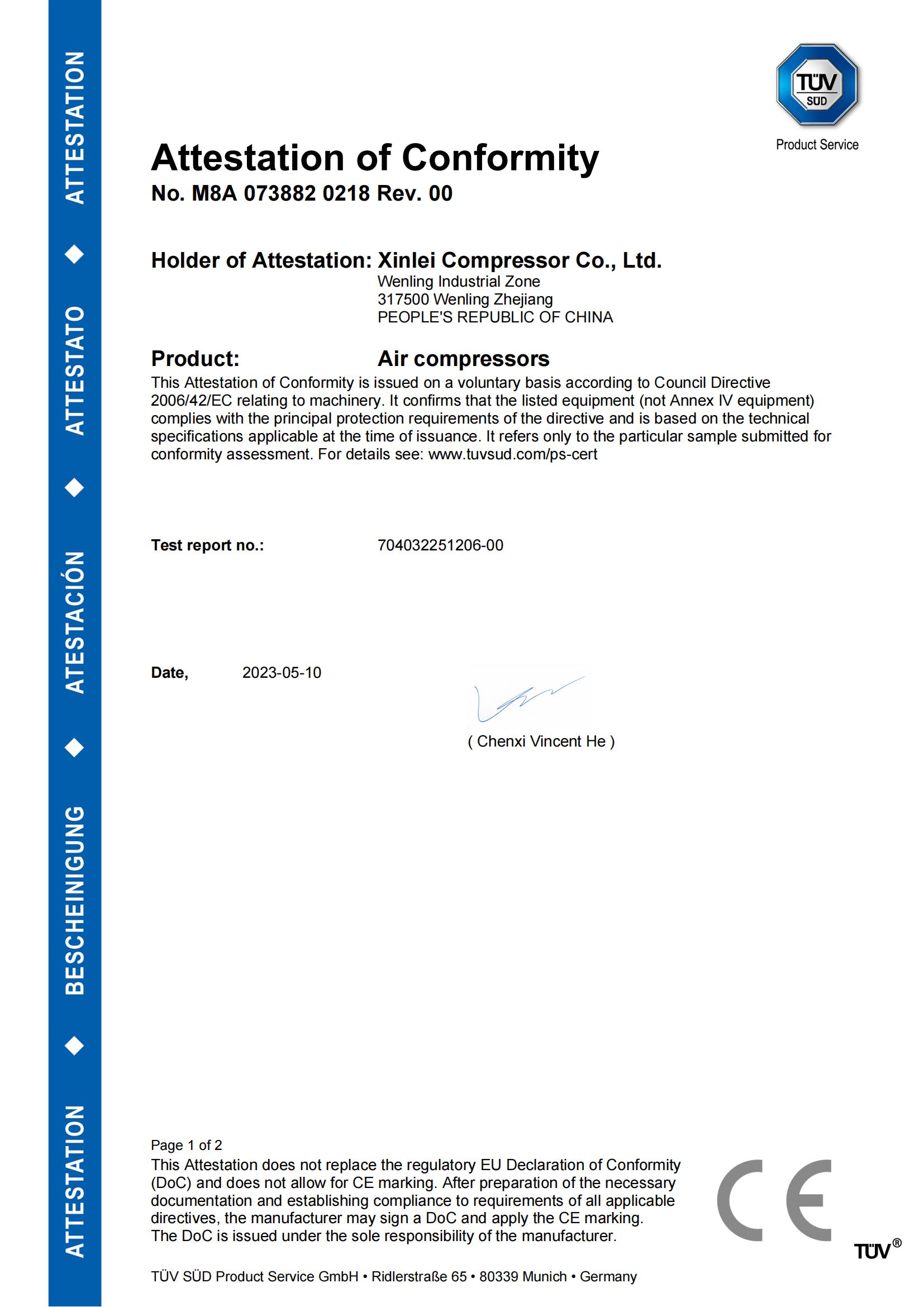 CE Certification